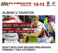 Plymouth Albion Newsletter