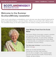 Summer ScotlandWhisky newsletter